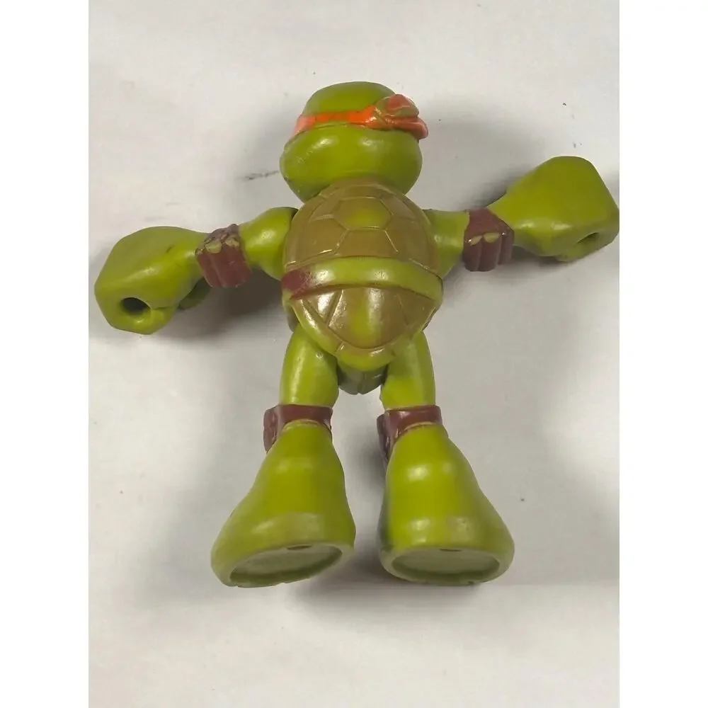 2014 TMNT Nickelodeon Half Shell Heroes Michelangelo Mike 2.5” Action Figure